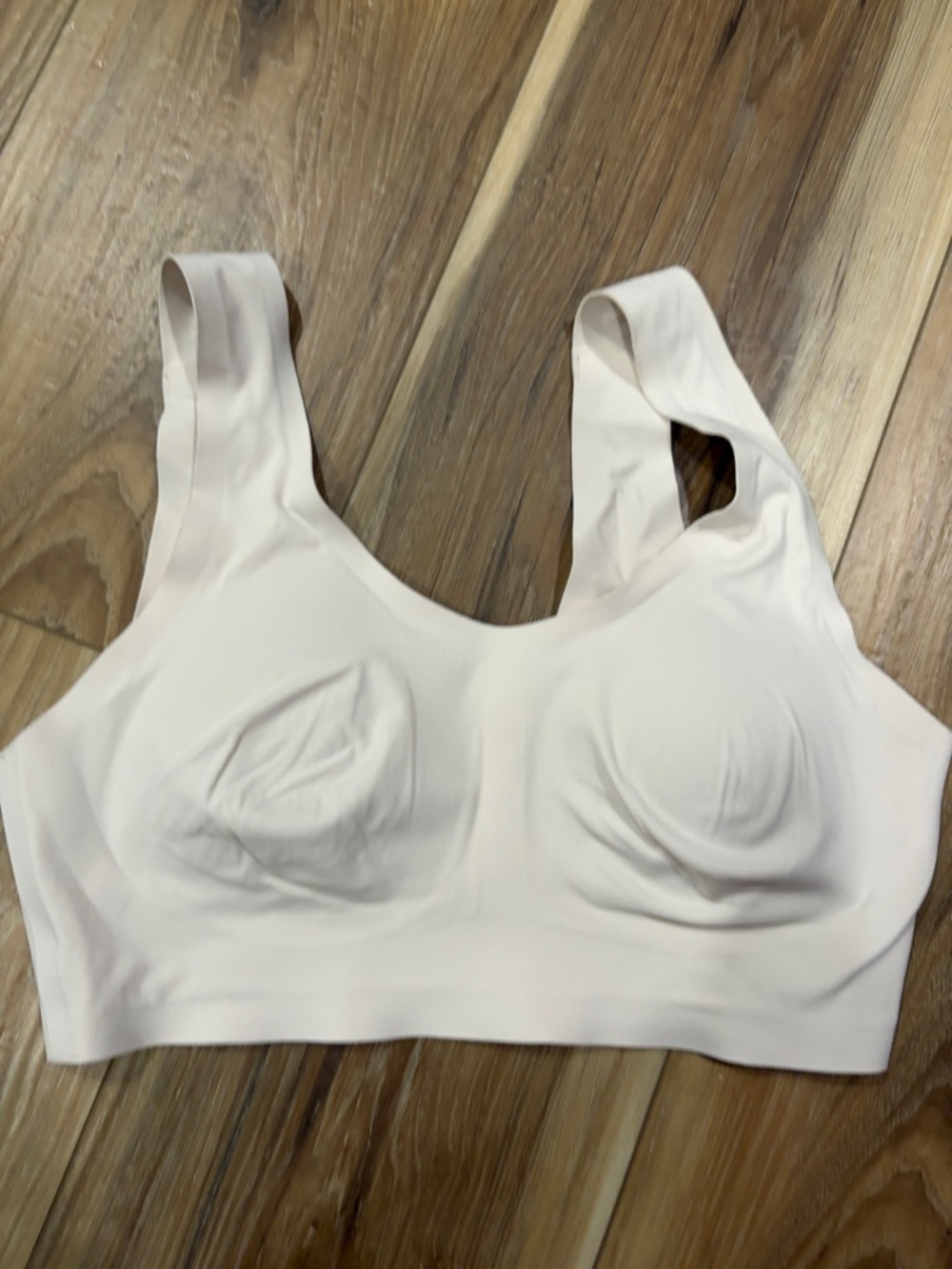 aerie Seamless Cream Wireless Bra